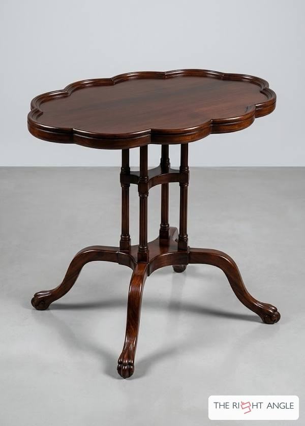 Scallop Side Table
