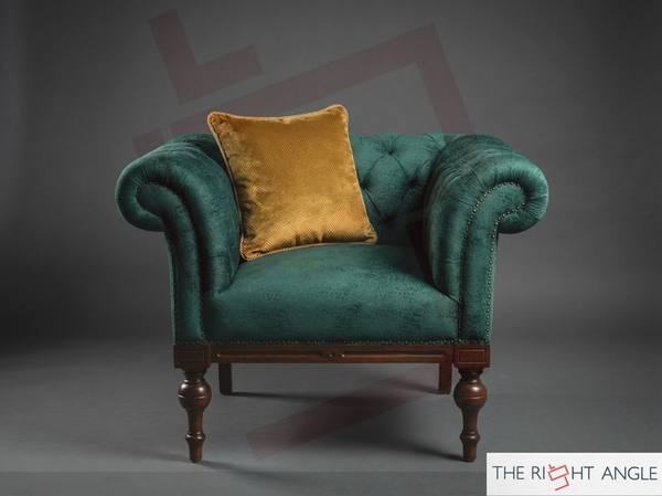 Bottle Green Chesterfield Chair