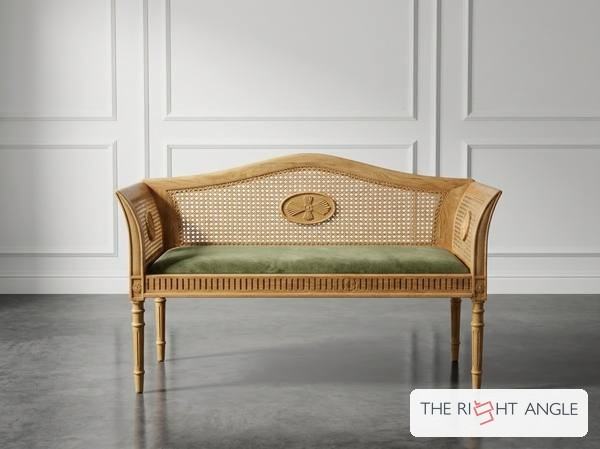 Cane Arch Settee