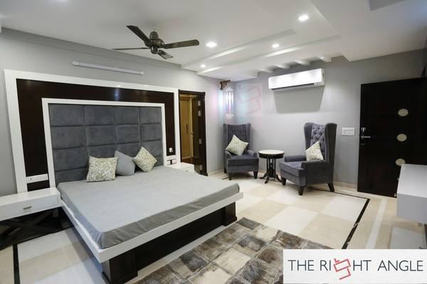Grey Panel Bedroom Suite