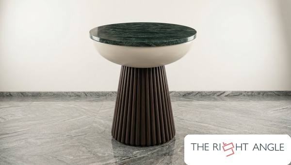 Green Marble Pedestal Table
