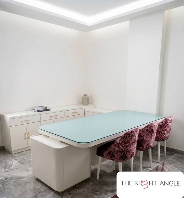 White Dining Set with Chairs