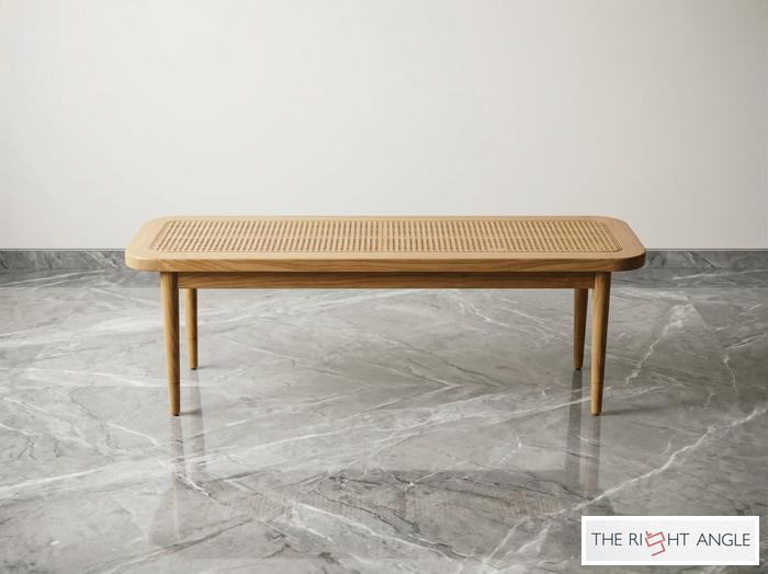 Cane Top Bench