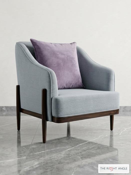 Ice Blue Lounge Chair