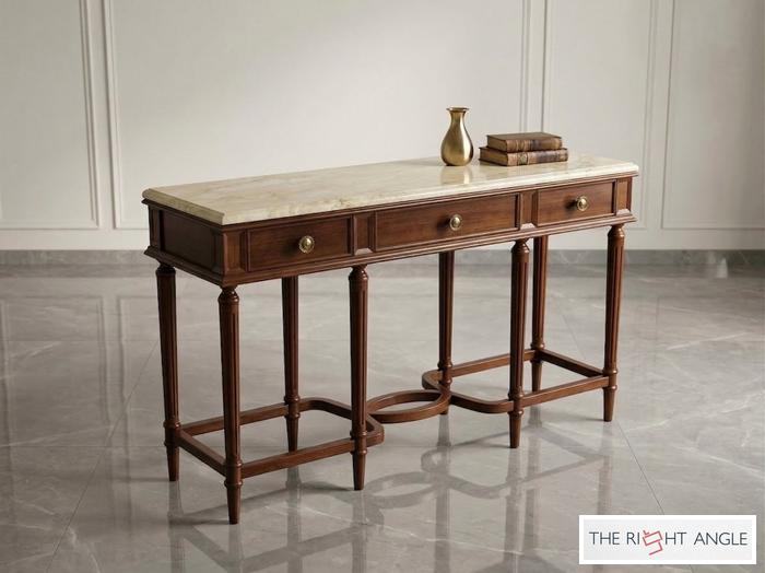 Marble Top Console